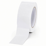 Vinyl Safety Tape - White - 48 mm x 33 m - 24 Rolls/Case