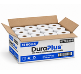Paper Towels - DuraPlus - White - 8 in x 350 ft - 12 Rolls/Case - case pack