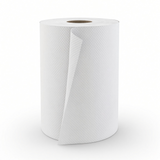 Paper Towels - DuraPlus - White - 8 in x 350 ft - 12 Rolls/Case - product hero