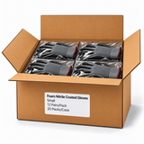 Foam Nitrile Coated Gloves - Small - 12 Pairs/Pack - 20 Packs/Case - Alt-3