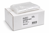 Garbage Bags - DuraPlus - Clear - Strong - 35" x 50" - 125/Case case with folded clear bag