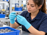 Synthetic Examination Gloves - Blue Air Synmax - 5.5 Mil - Small - 100/Box - 10 Boxes/Case - Application