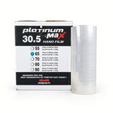 High-performance hand stretch wrap, 12" x 1,476', 65 Gauge EQ