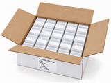 Reclosable Poly Bags - 2 Mil - White Block - 2" x 3" - Case Pack