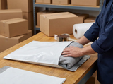 Poly Mailers - Courier Bags - 14.5 x 19 - application at packing station