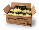 Latex Examination Gloves - Powder-Free - White - Medium - case pack