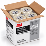 Filament Tape - 3M Tartan 8934 - Clear - 4 Mil - 24 mm x 55 m - 36 Rolls/Case - Case Pack