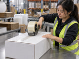 Packaging Tape - Vibac 425 - Clear - 1.54 Mil - 72 mm x 100 m - 24 Rolls/Case - Application