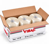 Machine Length Packaging Tape - Vibac 5000 - Clear - 1.61 Mil - 48 mm x 914 m - 6 Rolls/Case - Case Pack