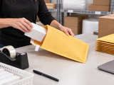 Bubble Mailers - Kraft - Size #4 - 9-1/2" x 14-1/2" - 100/Case - application