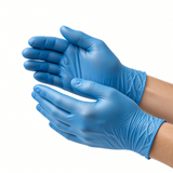 Vinyl Gloves - Food Grade - Powder-Free - Blue - Large - product hero