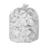Clear Garbage Bags - 22" x 24" - 7-10 Gallon - Strong - 500 / Case