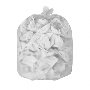 Clear Garbage Bags - 22" x 24" - 7-10 Gallon - Strong - 500 / Case