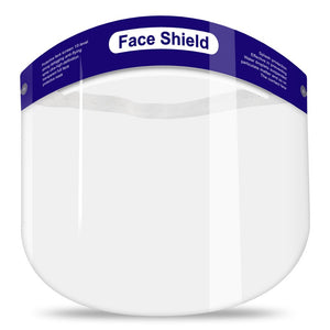 Face Shields - Full Length - 9" - Anti-Fog - 100 / Case