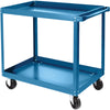 Steel Shelf Cart - Standard Duty - 24" x 36" - 2 Shelf - Easy Assembly - 1 Each