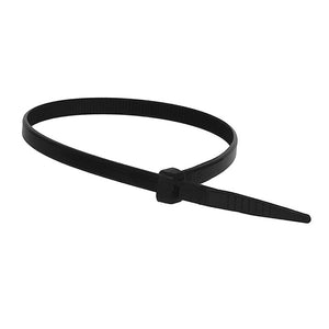 Cable Ties - 6" Black - 40lb Strength - 1,000 / Bag