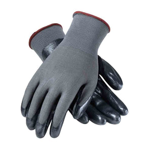 Foam Nitrile Coated Gloves - Medium - 12 / Pack