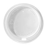 Paper Hot Cup Lids - Sip Dome - White - 1,000 / Case