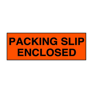 Shipping Labels - Packing Slip Enclosed - 2" x 5" - 500 / Roll