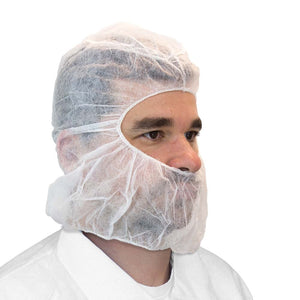 Disposable Hoods - One Size Fits All - 1,000 / Case