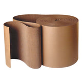 Corrugated Rolls - 24" x 250' - Single Face Kraft - C-Flute