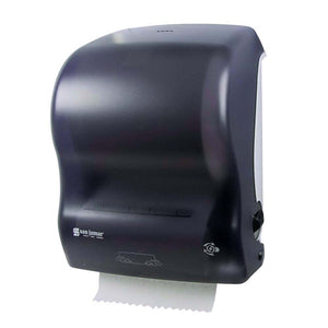 Roll Paper Towel Dispenser - San Jamar® Simplicity™ Hands Free - Mechanical
