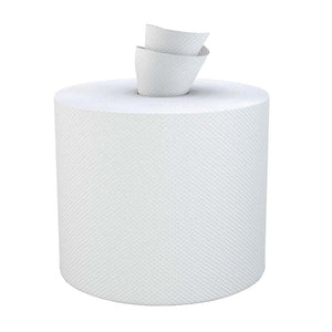 Roll Paper Towels - White - 8" x 800' - 6 Rolls / Case