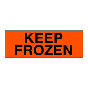 Shipping Labels - Keep Frozen - 2" x 5" - 500 / Roll