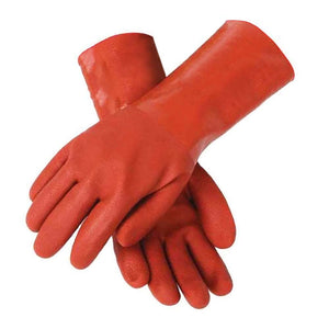Chemical Resistant Gloves - Smooth Finish PVC - 14" - 12 / Pack