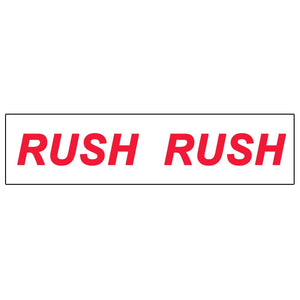 Printed Tape - Rush - 48mm x 66m - 48 Rolls / Case