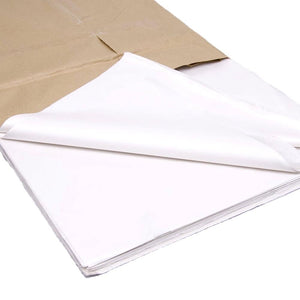 Cap Tissue - 18” x 24" - White - 2,400 Sheets / Case