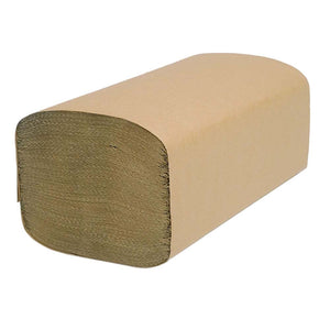 Single-Fold Towels - Kraft - 9" Sheets - 16 x 250 / Case
