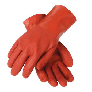 Chemical Resistant Gloves - Smooth Finish PVC - 12" - 12 / Pack