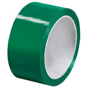Coloured Packaging Tape - Green - 48mm x 100m - 48 Rolls / Case