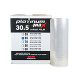 Hand Stretch Wrap - High Performance - 65 Gauge EQ - 12" x 1476' - 4 Rolls / Case
