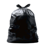 Black Garbage Bags - 35" x 50" - 40-45 Gallon - Strong - 125 / Case